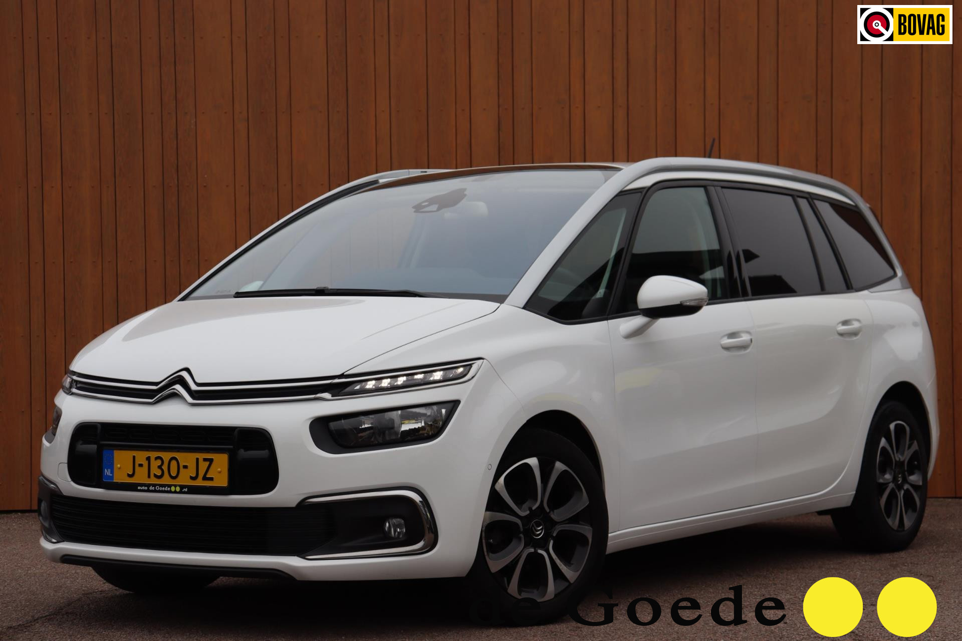 Citroen C4 Spacetourer 1.2 PureTech Business 7-persoons org.NL camera pano-raam 2020 - voorkant