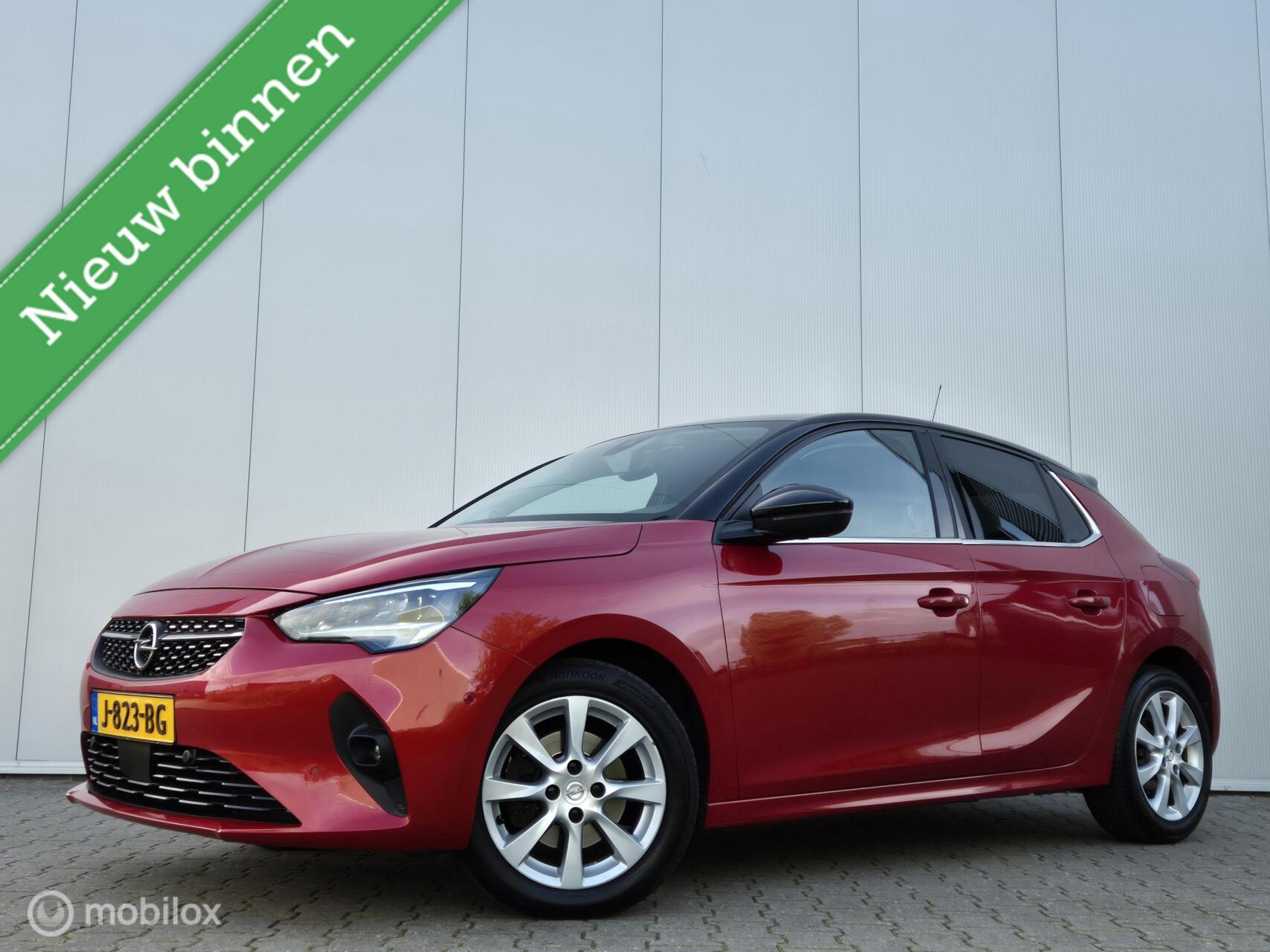 Opel Corsa 1.2 ELEGANCE AUTOMAAT/LED/STOELVERW/KEYLESS/LED/16''LMV/TWO-TONE 2020 - voorkant