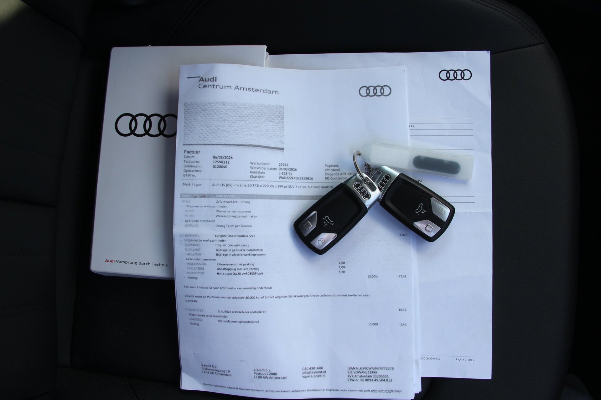 Foto van Audi Q5 50 TFSI E