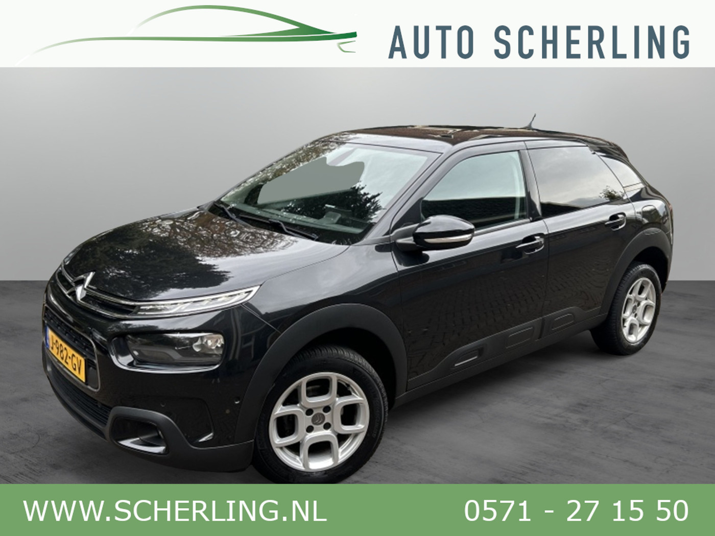 Citroen C4 Cactus 1.2 110pk Feel Navi, Camera, LMV, Slechts 74 dkm! 2020 - voorkant