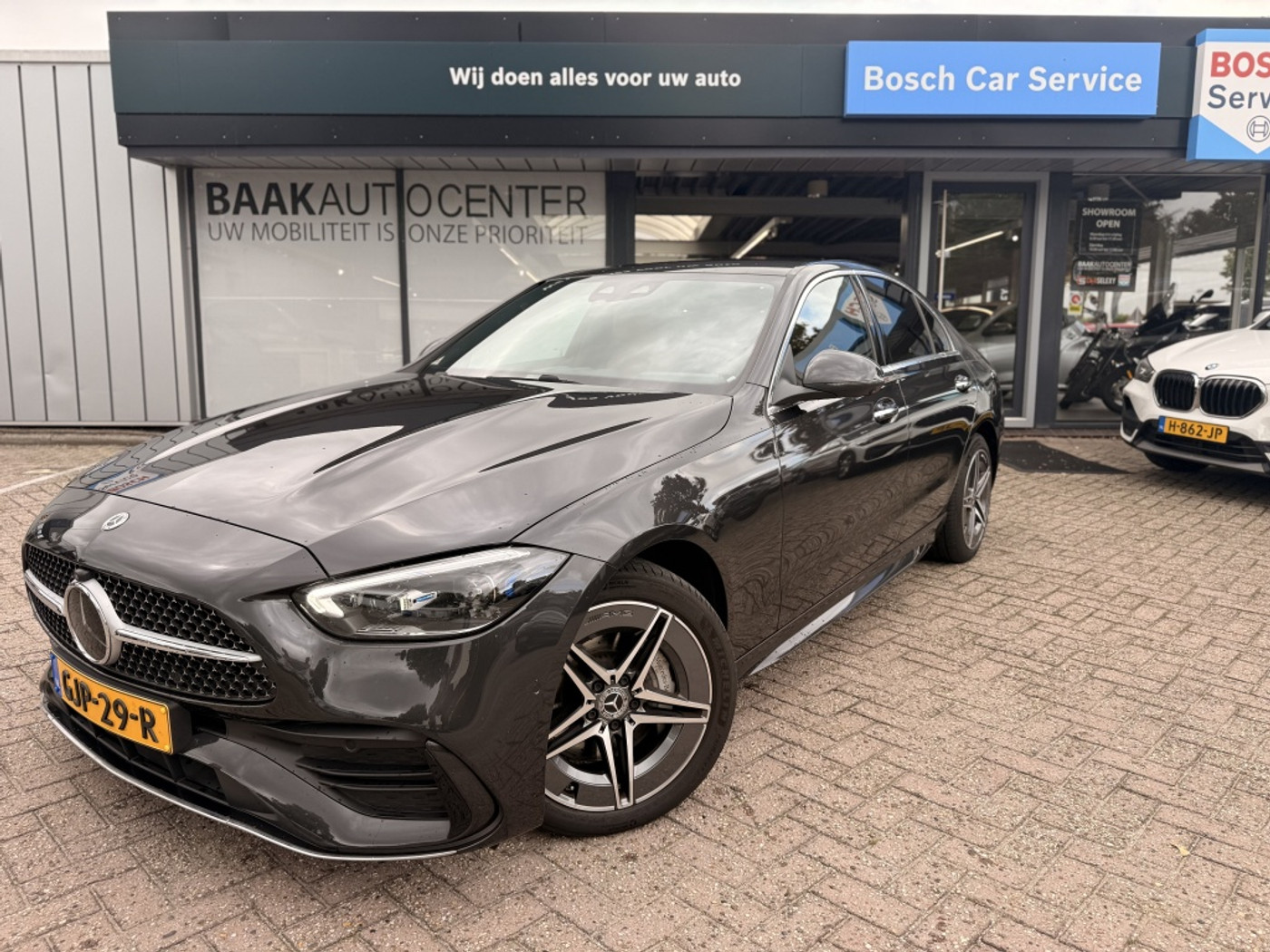 Mercedes-Benz C 300 E 300 e AMG Line | 360 | Leder | Memory 2024 - voorkant