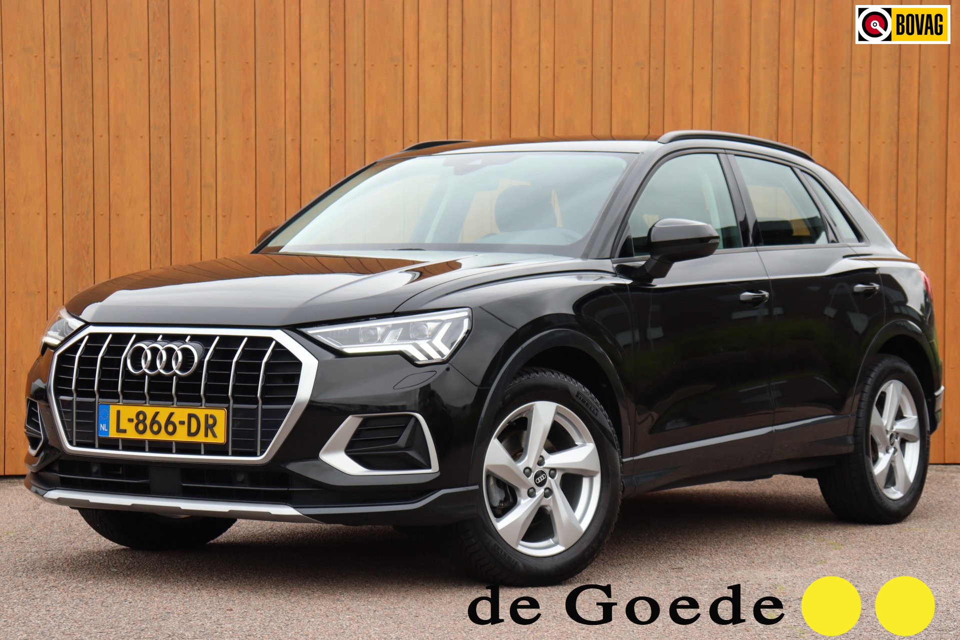 Audi Q3 35 TFSI Bus. org.NL sportleer+vw adapt.cruise el.klep 2021 - voorkant