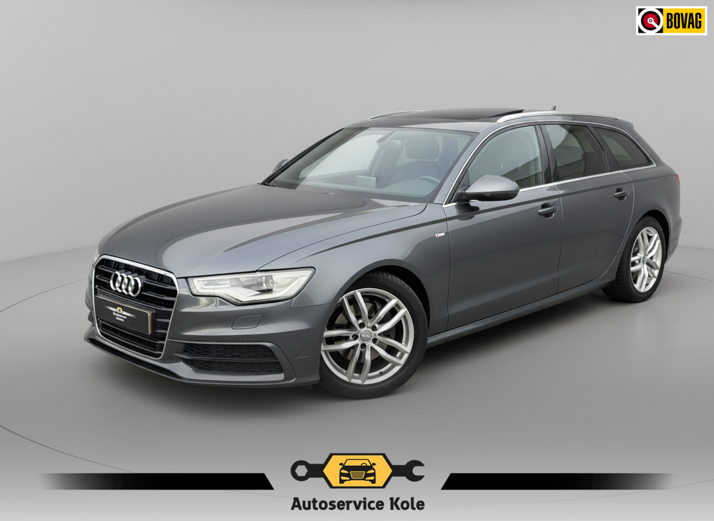 Audi A6 Avant 2.0 TFSI S-Line * Panorama * Cruise * Navigatie * Stoelverwarming * 2013 - voorkant