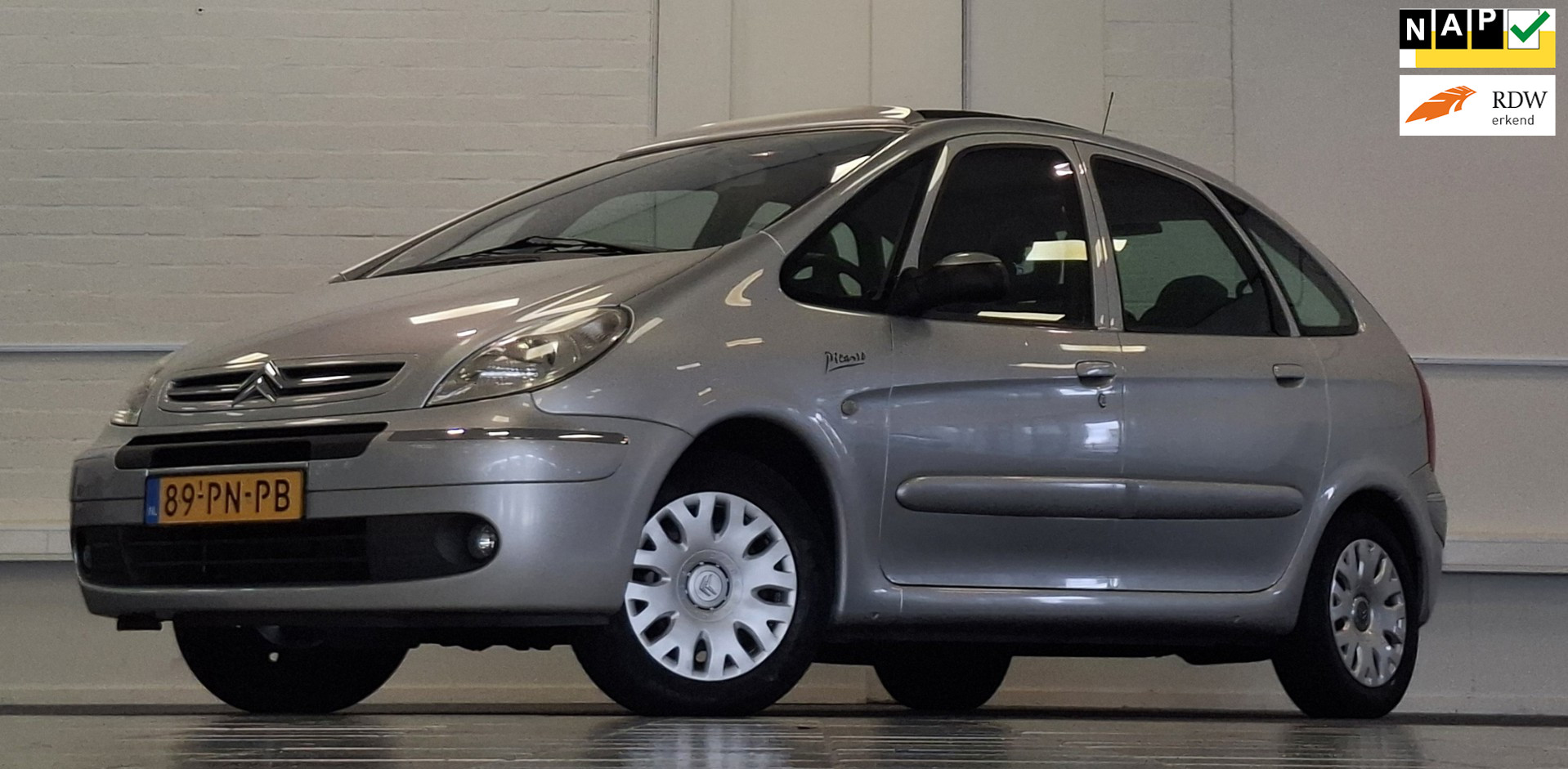 Citroen Xsara Picasso 1.8i 16V Image Schuif/kanteldak Trekhaak Garantie APK 18-09-2027 2004 - voorkant