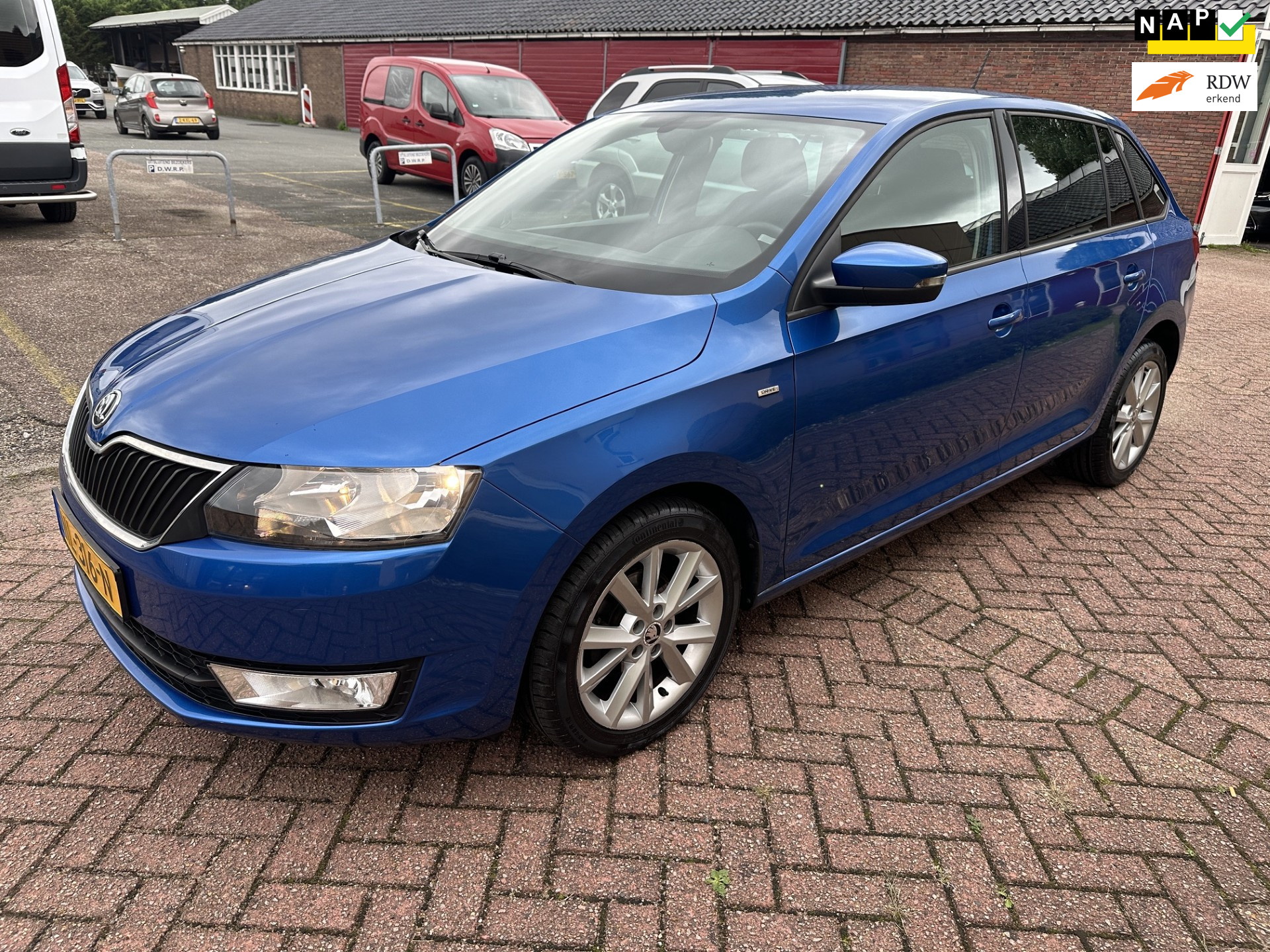 Skoda Rapid 1.2 TSI Greentech Drive AUTOMAAT/NAVI/NAP 2017 - voorkant