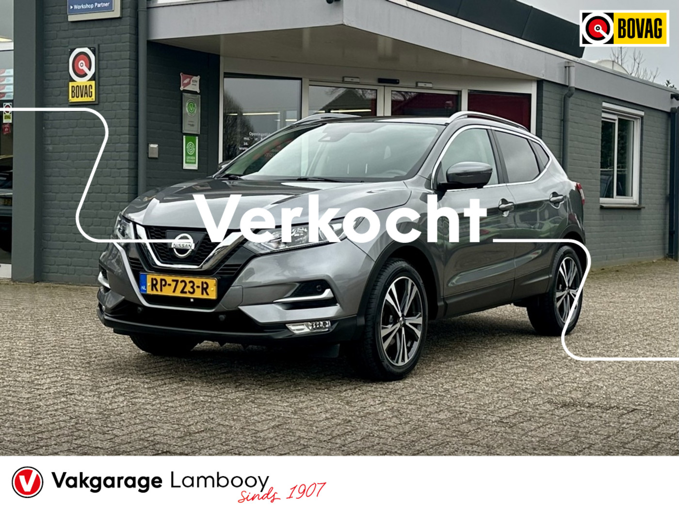 Nissan Qashqai 1.2 N-Connecta 2018 - voorkant