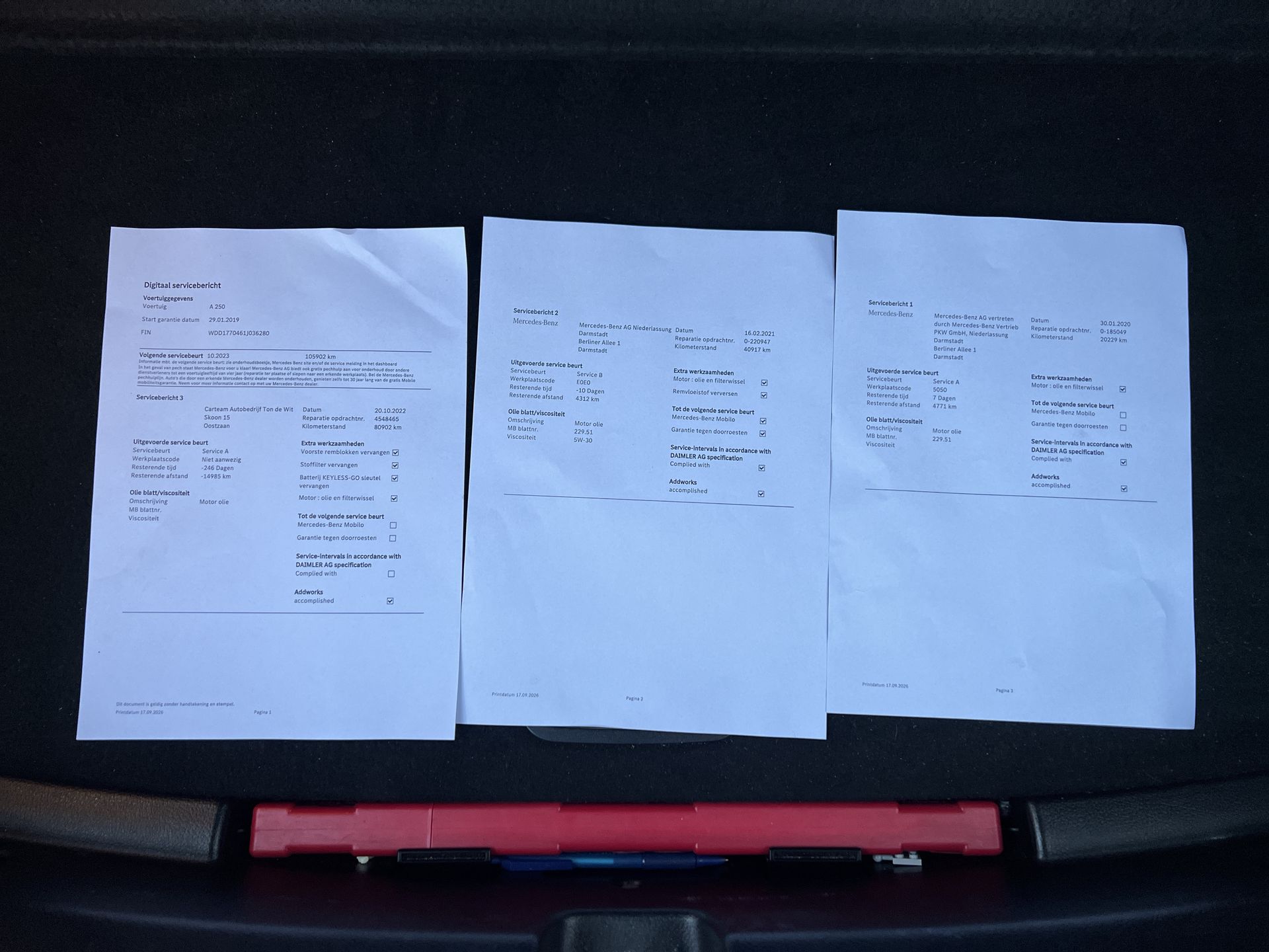 Foto van Mercedes-Benz A 250