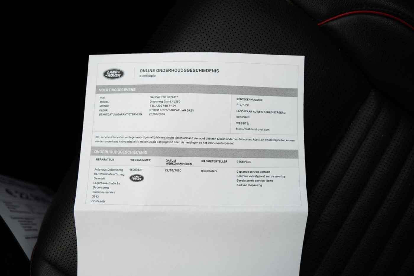 Foto van Land Rover Discovery Sport