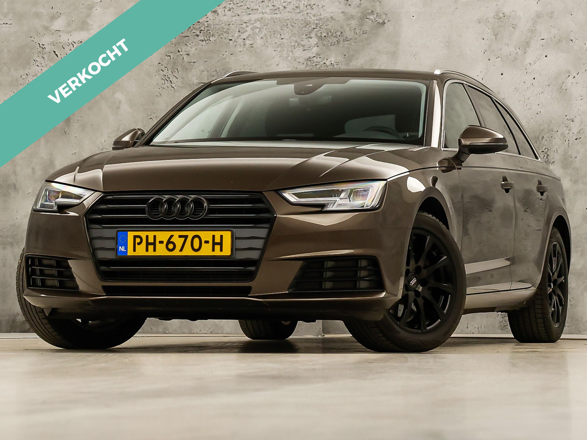 Audi A4 Avant 2.0 TFSI S-Line Sport 2017 - voorkant