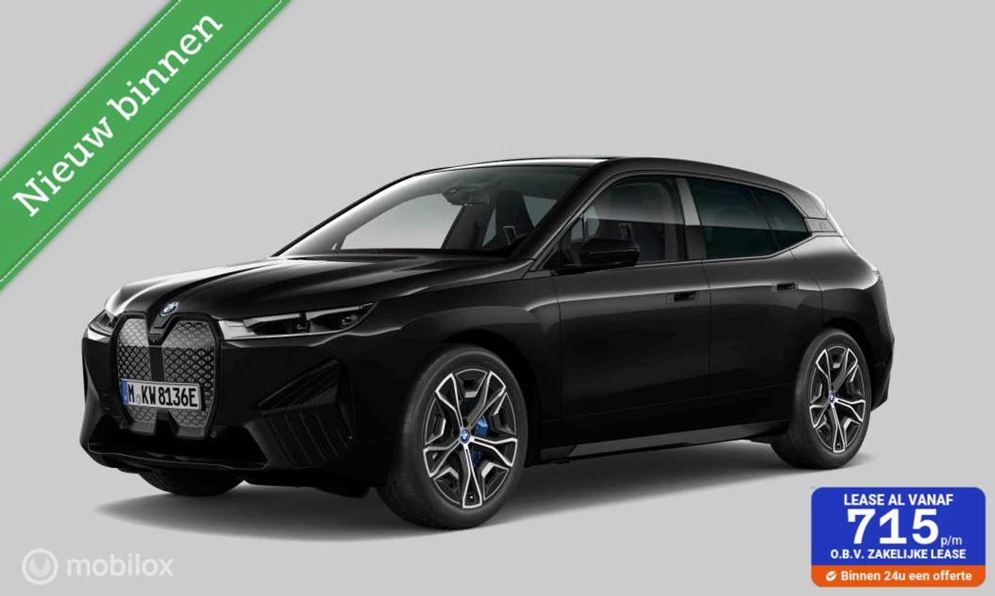 BMW Ix Xdrive40 xDrive40 Sportpakket | H/K audio | Glasdak | Trekhaak 2022 - voorkant