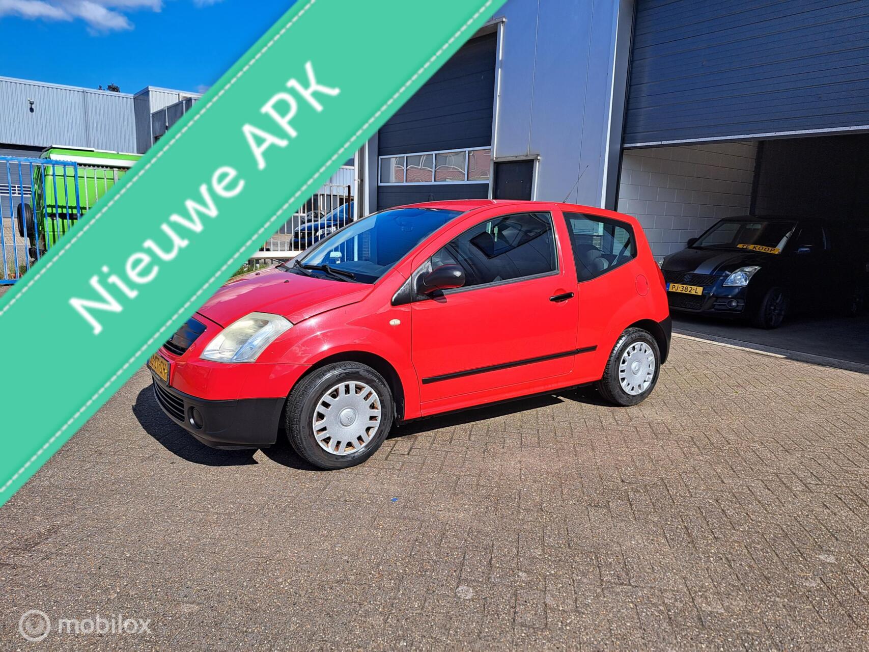 Citroen C2 1.1i Caractère ,Elec.pakket,Stuurpomp,Origeel audio! 2006 - voorkant