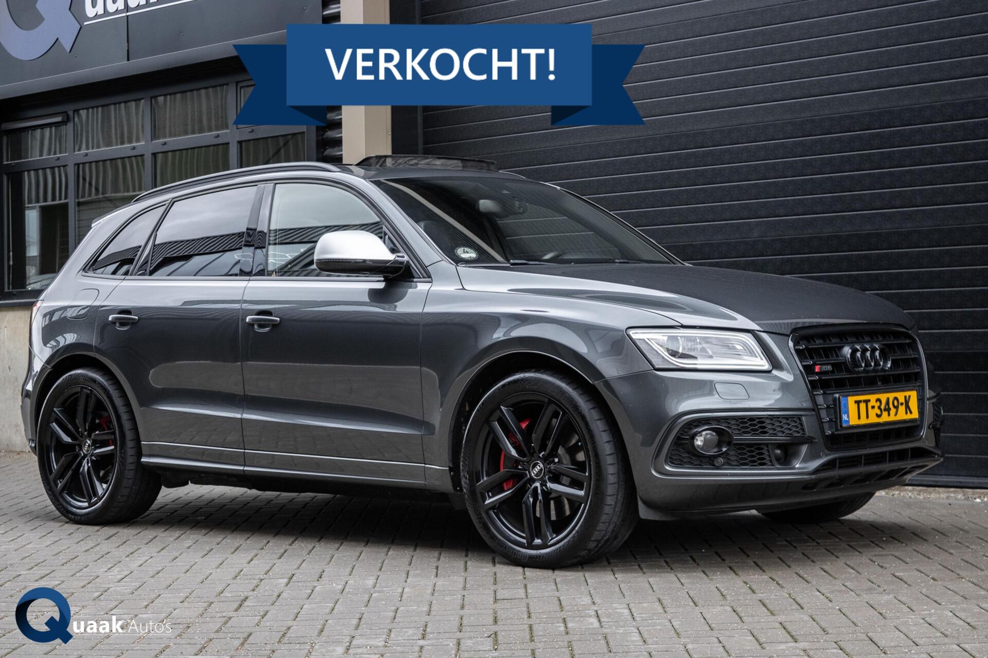 Audi Sq5 Tdi 3.0 TDI 313pk Quattro | RS-ZETELS | PANO | TREKHAAK | MEMORY | KEYLESS | FULL OPTION 2015 - voorkant