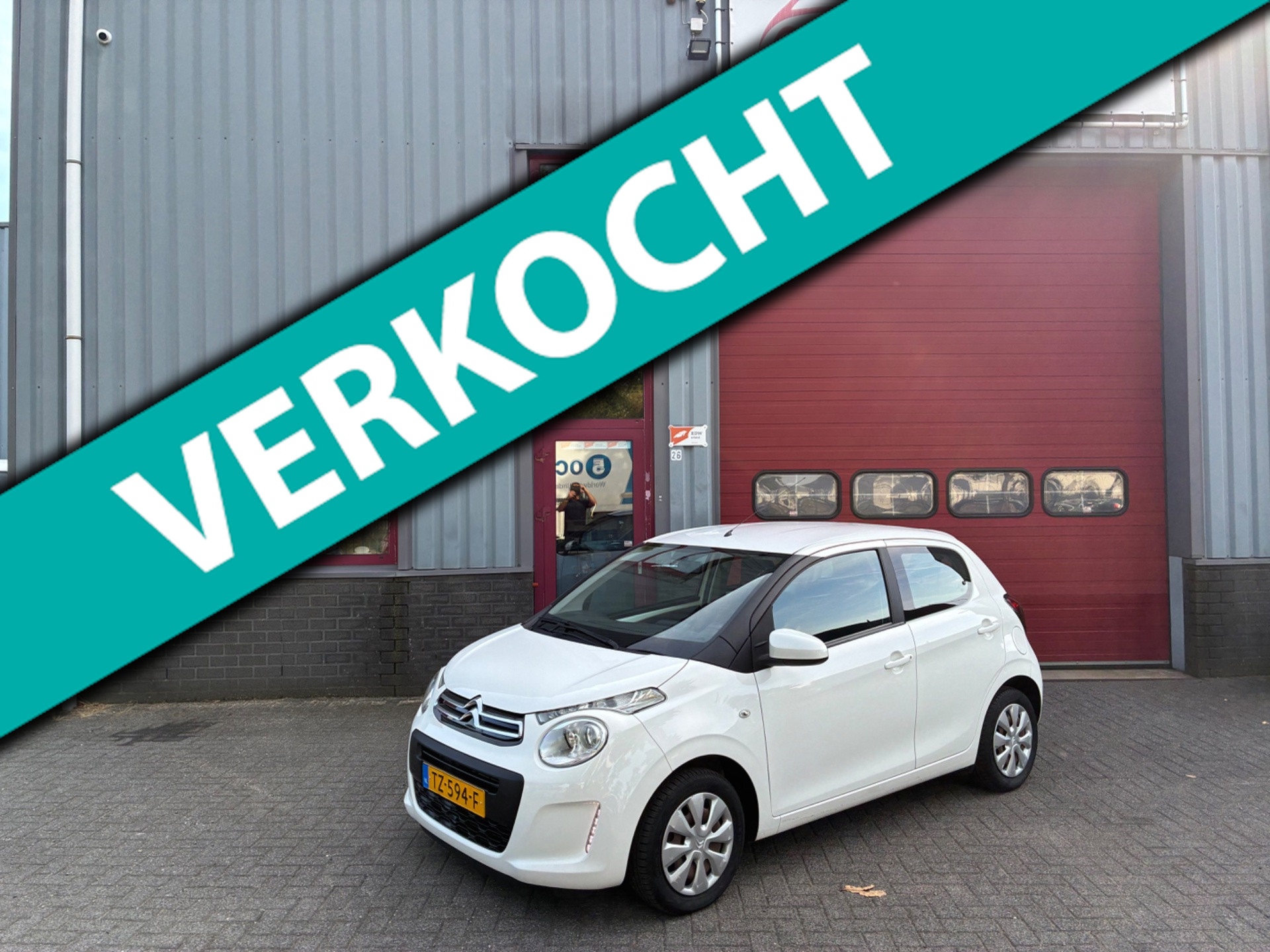 Citroen C1 1.0 VTi Feel 5 deurs, Airco, goed onderhouden 2018 - voorkant