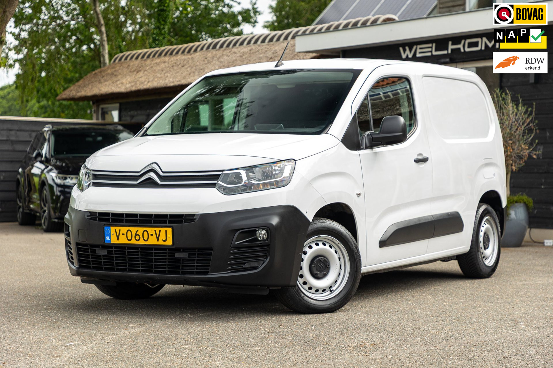 Citroen Berlingo 1.6 BlueHDI Club Trekhaak I Airco I Cruise I Betimmering I CarPlay I Android I Dealeronderhouden 2019 - voorkant