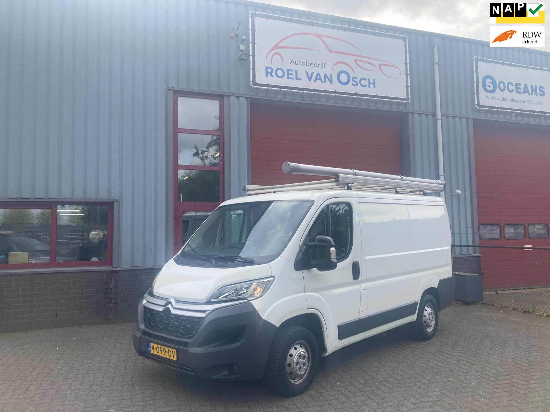 Citroen Jumper 30 2.0 BlueHDi L1H1 Economy Imperiaal Trekhaak 2017 - voorkant