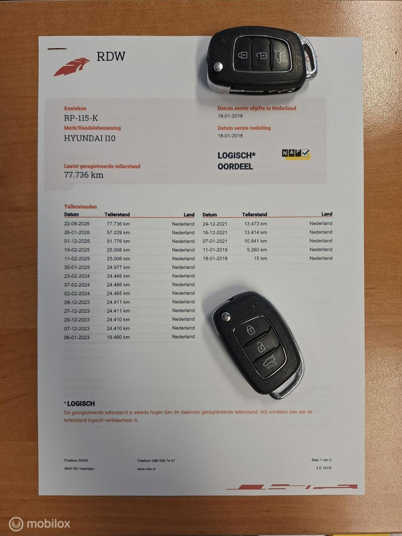 Foto van Hyundai I10