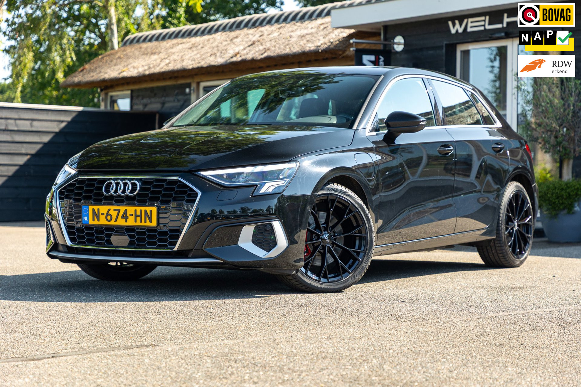 Audi A3 40 TFSIe 40 TFSI e Business edition I virtual I NAP I Phev I 19 inch 2021 - voorkant