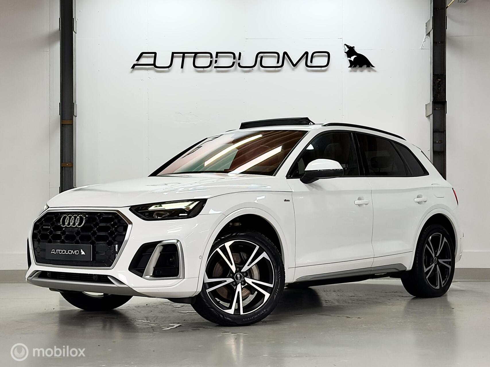 Audi Q5 50 TFSI E 50 TFSI e Quattro S edition | Pano | B&O | 20" | 360 Cam | Leer | Stoelverwarming | S Sport stuur | 300 PK 2021 - voorkant