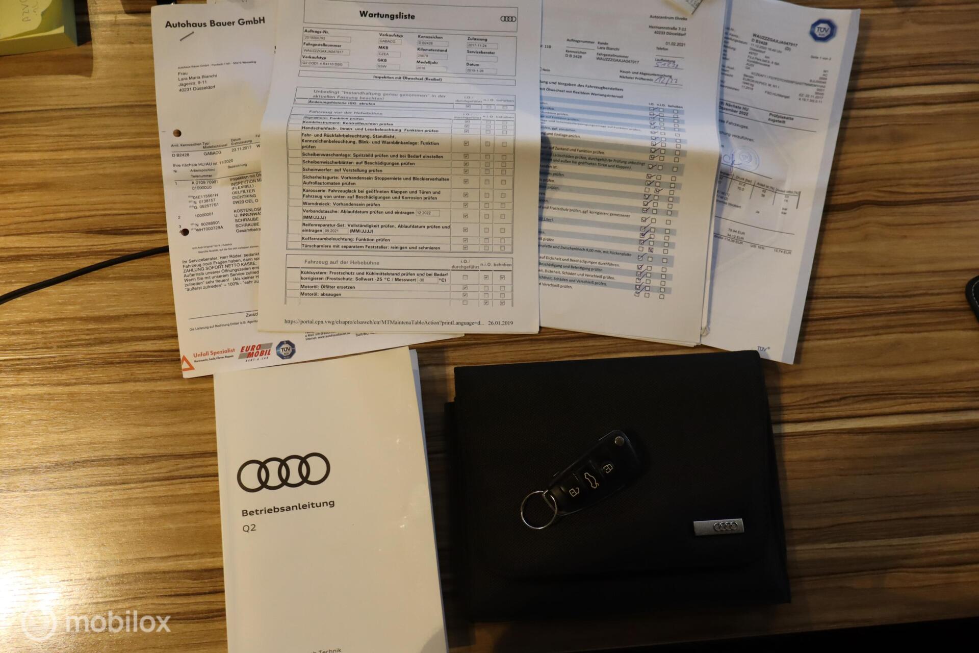 Foto van Audi Q2