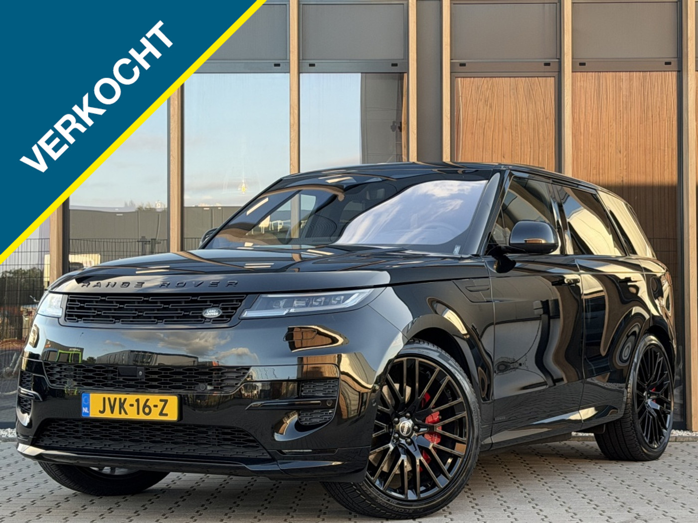 Land Rover Range Rover Sport P510e Autobiography | Black-pack | Massage | Vierwielsturing | Koelbox | 2023 - voorkant
