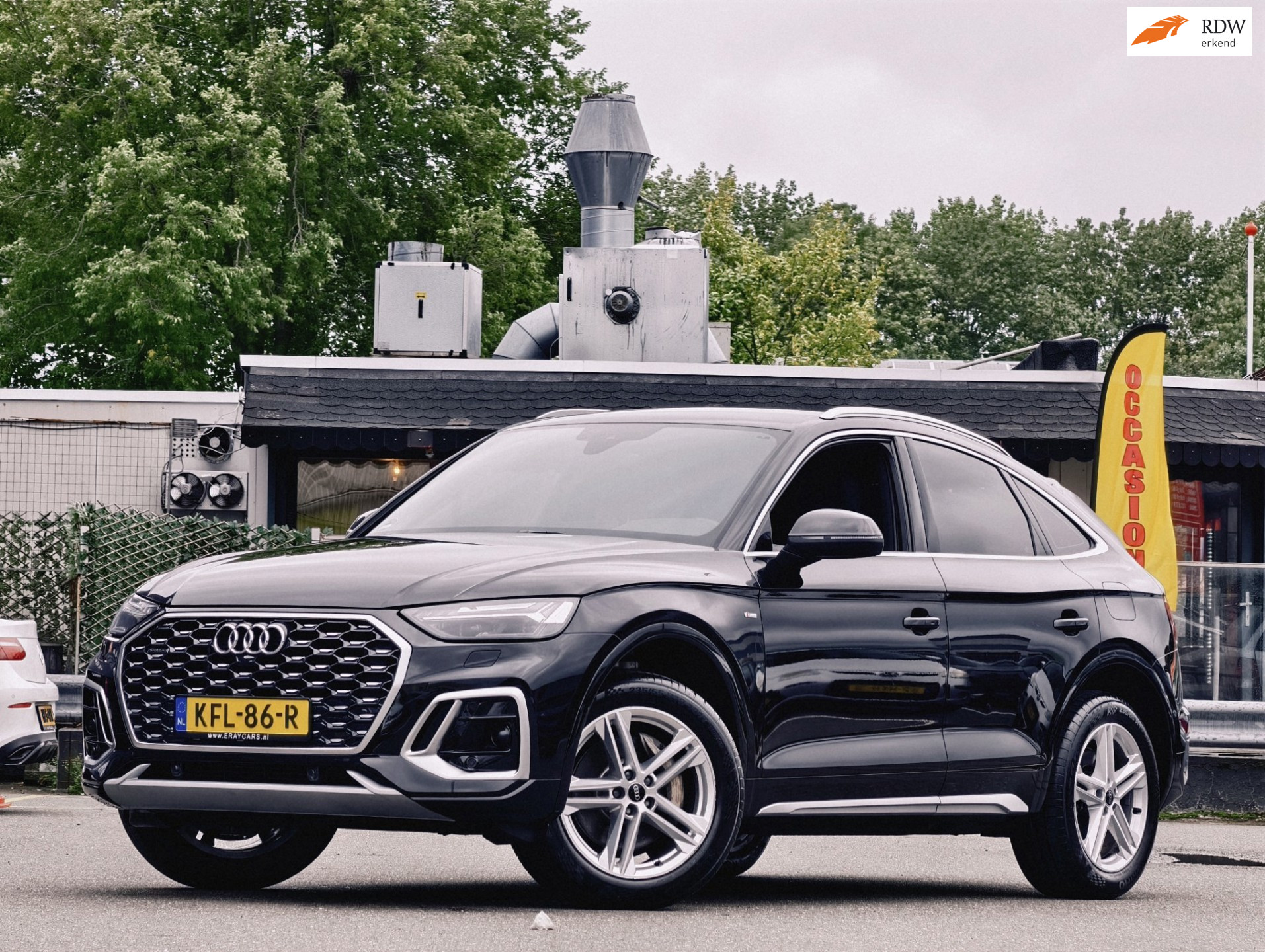 Audi Q5 Sportback 50 TFSI E 50 TFSI e S edition-265PK-quattro-Trekhaak-LED 2022 - voorkant
