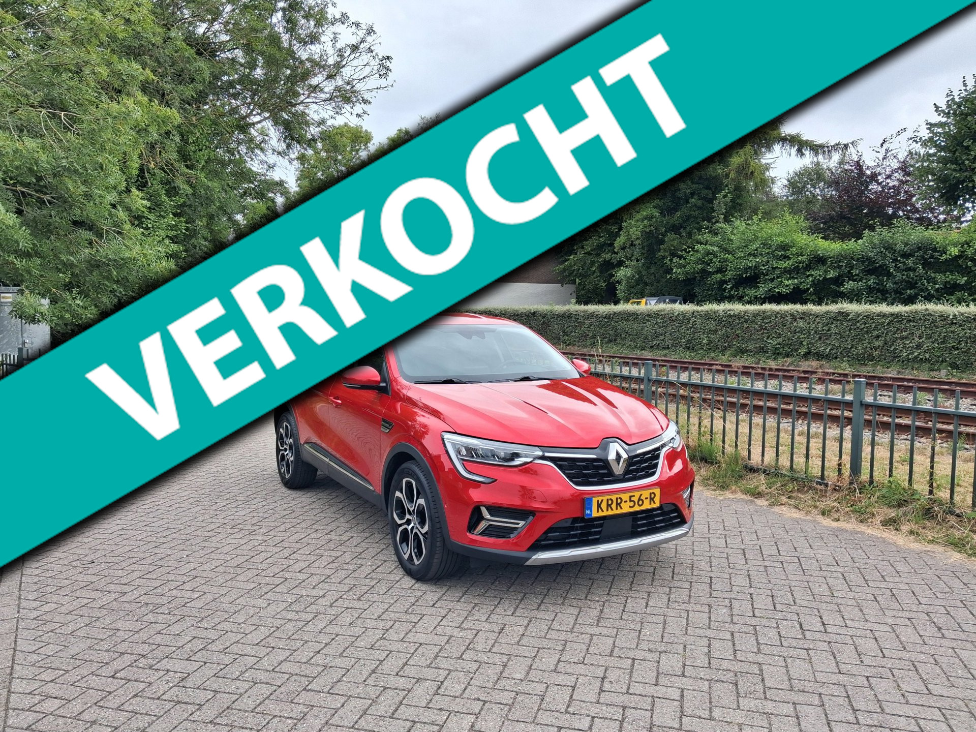 Renault Arkana / Megane Conquest (*) 1.3 TCe 140 mild h. Intens AUTOMAAT pack winter trekhaak lage KM! ALLINPRIJS 2021 - voorkant