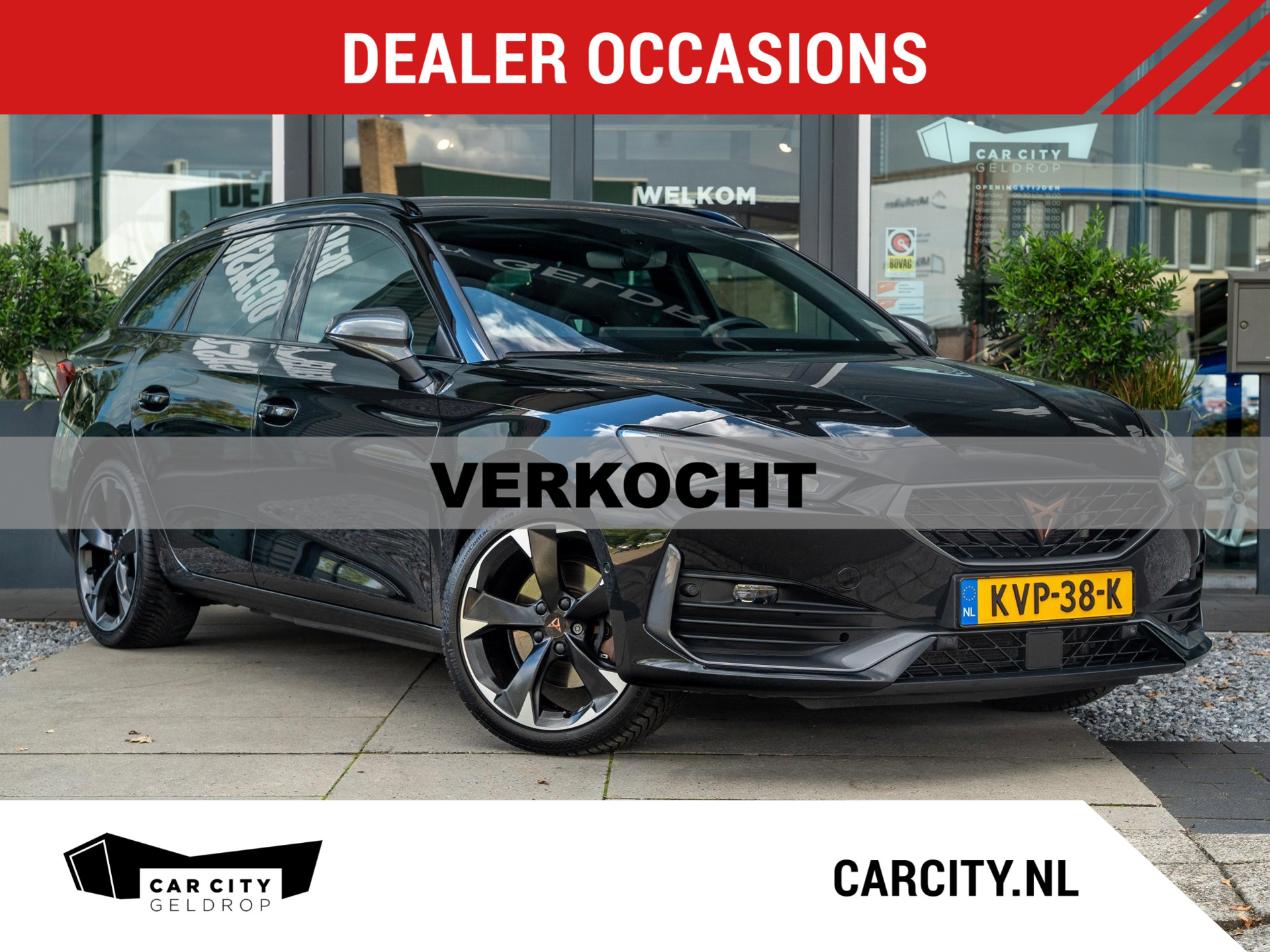 Cupra Leon Sportstourer 1.4 TSI eHybrid 204pk PHEV Business | Adaptive Cruise | Full Link | Camera 2023 - voorkant