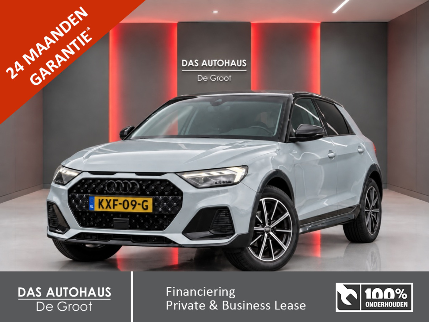 Audi A1 Allstreet 30 TFSI S-Tronic S-Line Black Edition | Leer | Navi | Camera 2022 - voorkant