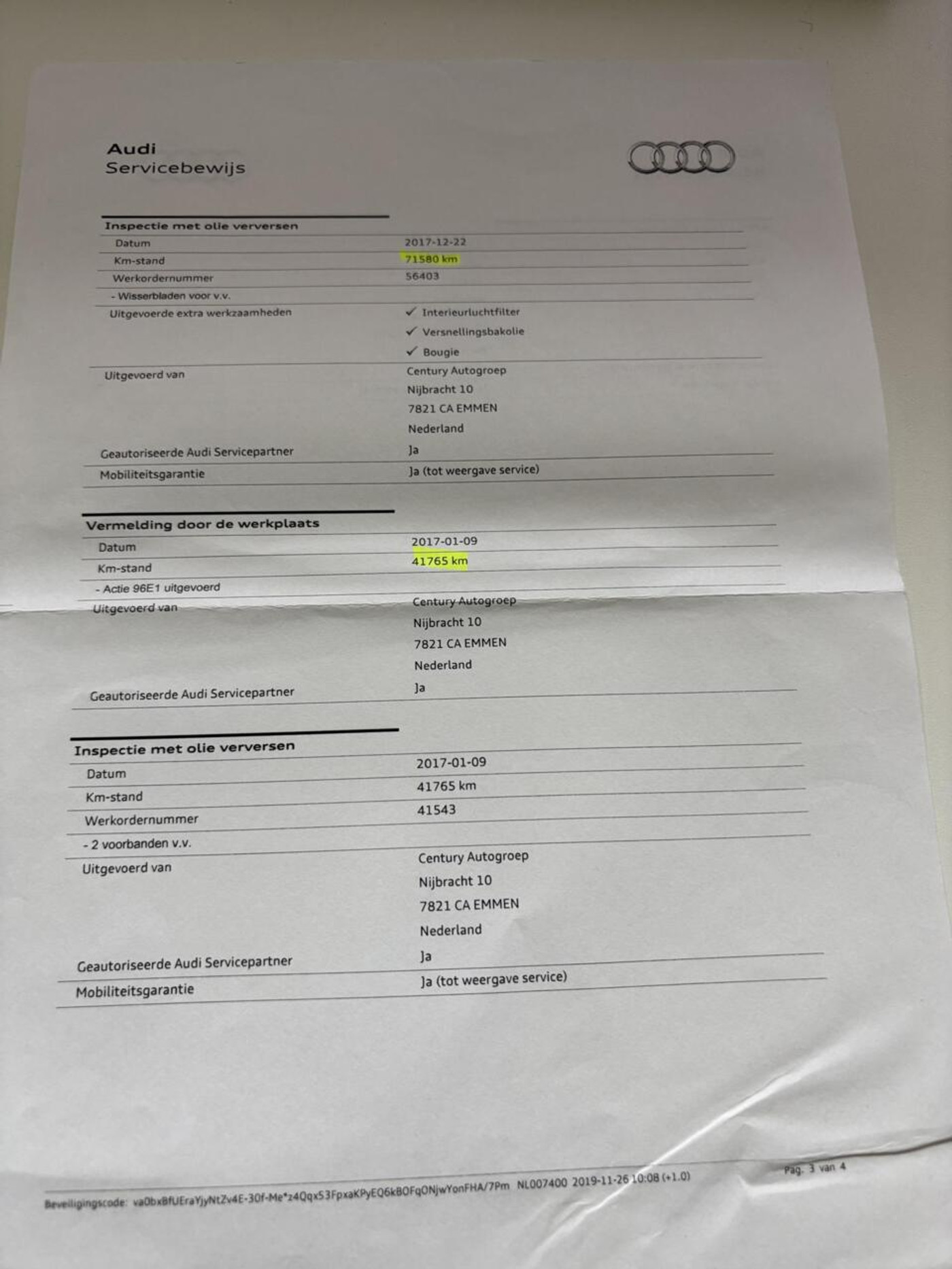 Foto van Audi A3 Sportback E-tron