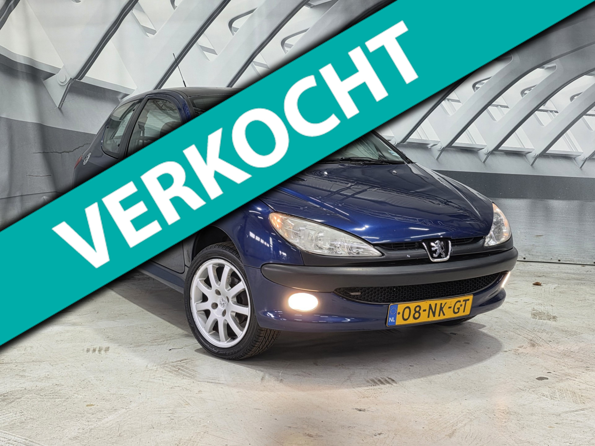 Peugeot 206 1.4 Gentry Automaat Clima Trekhaak 2003 - voorkant