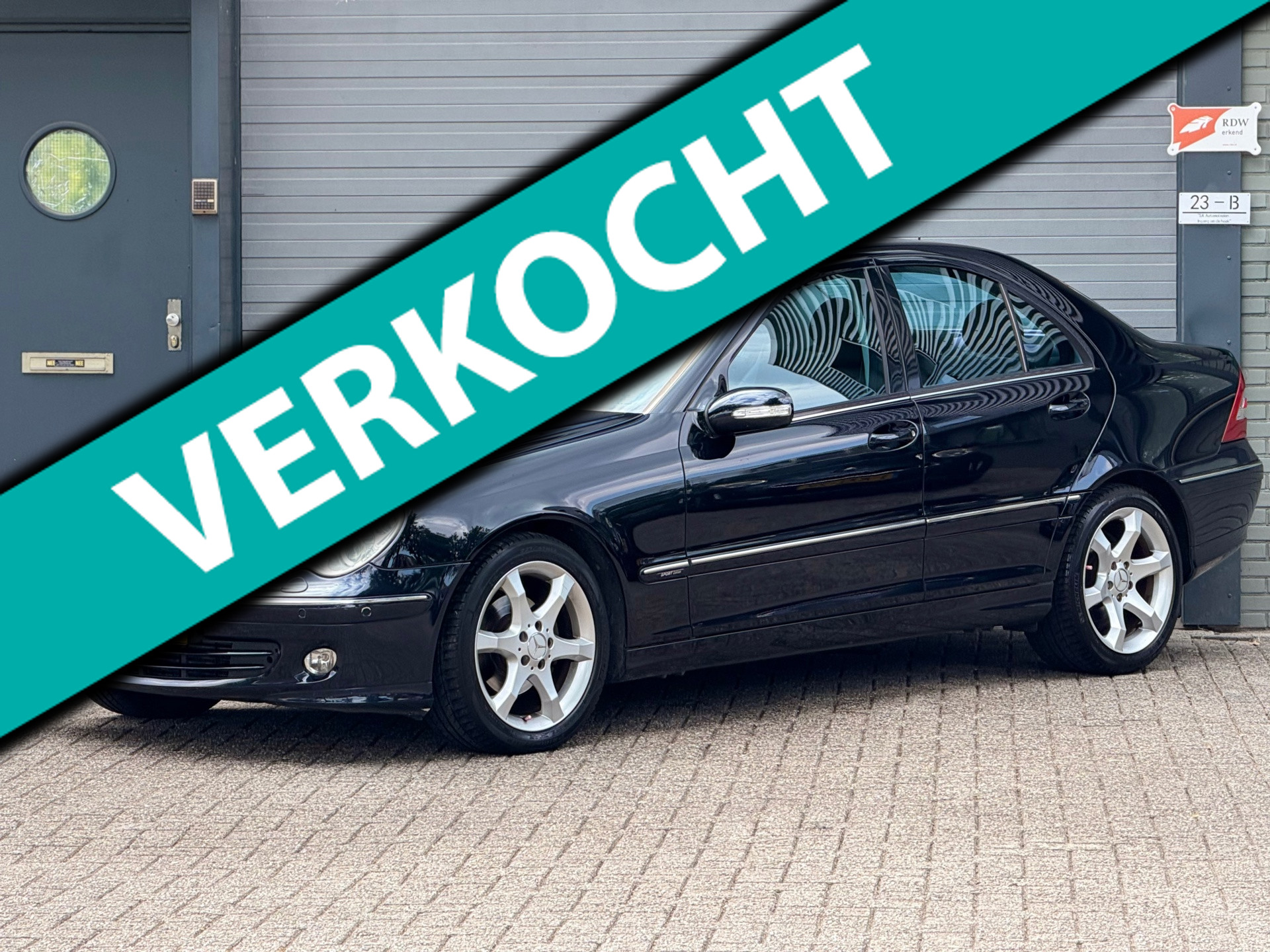 Mercedes-Benz C 200 Kompressor 200 K. Avantgarde Sport Edition | Automaat | Xenon 2006 - voorkant