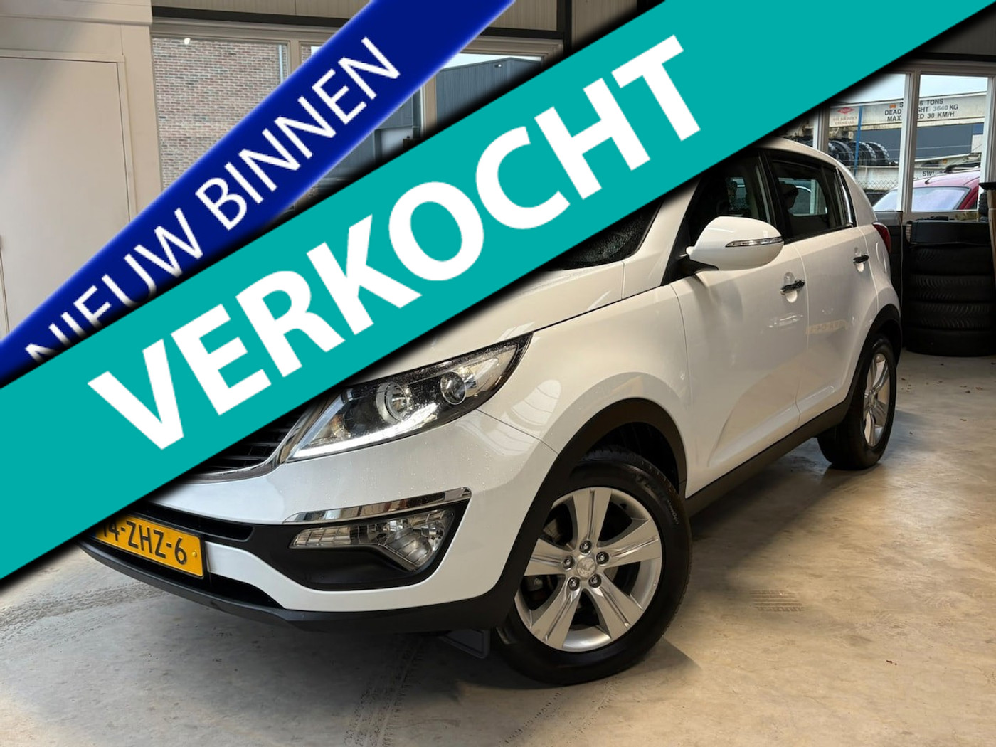 Kia Sportage 1.6 GDI X-ecutive Airco Trekhaak 2012 - voorkant