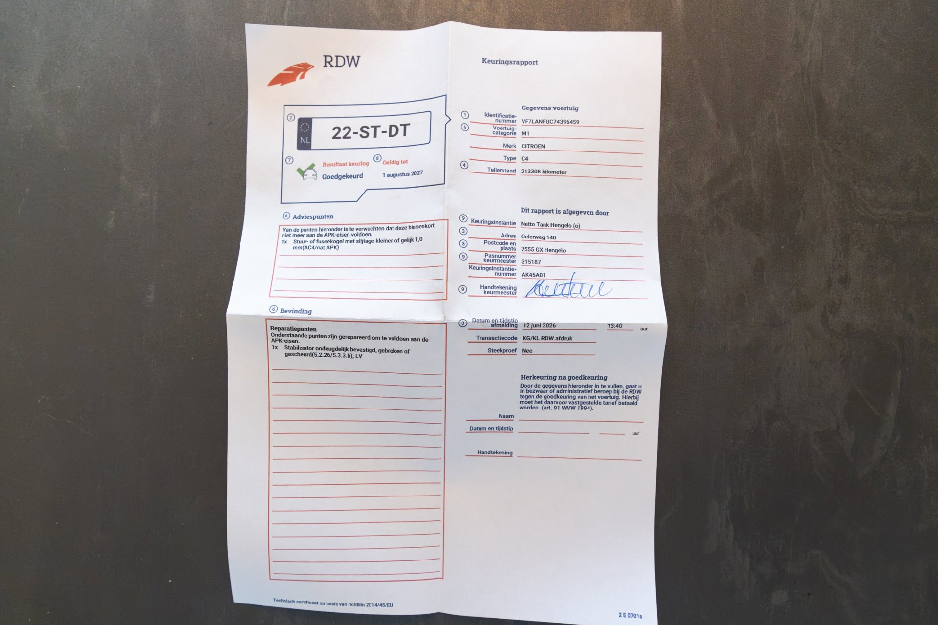 Foto van Citroen C4