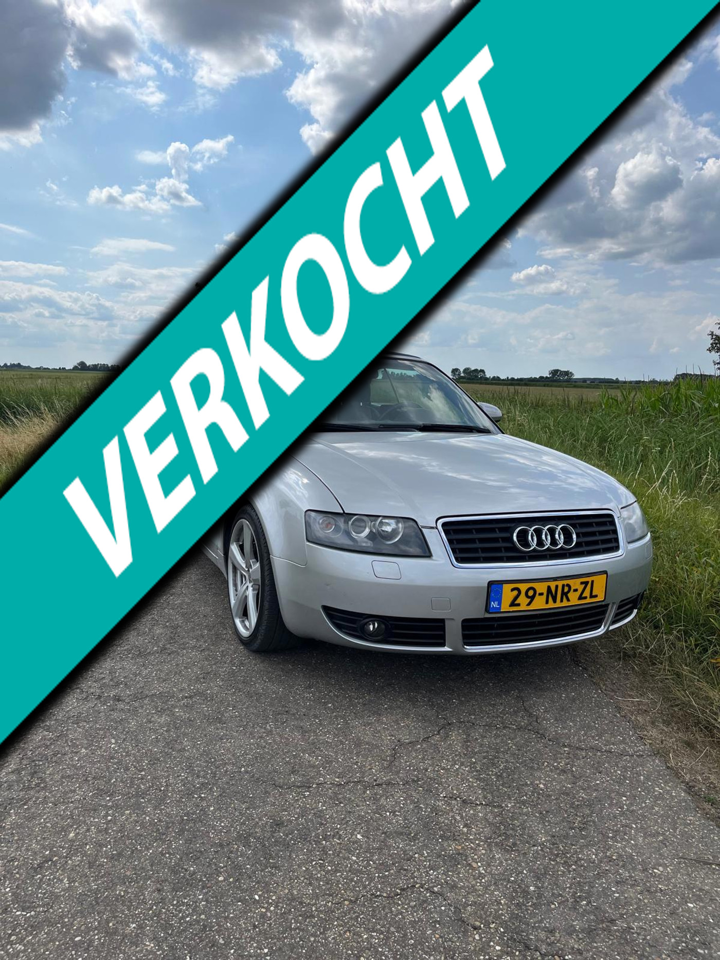 Audi Audi A4 Cabriolet 3.0 V6 Exclusive 2002 - voorkant