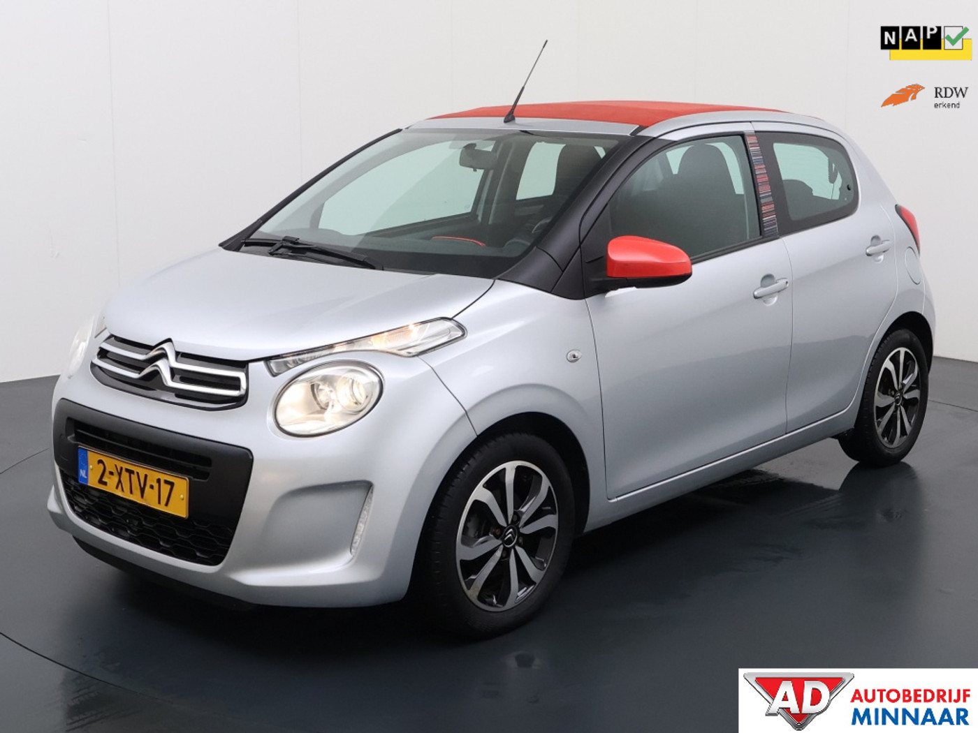 Citroen Citroen C1 1.2 PureT AirS Shine | Cabriotop | Cruisecontrol | Airco 2014 - voorkant