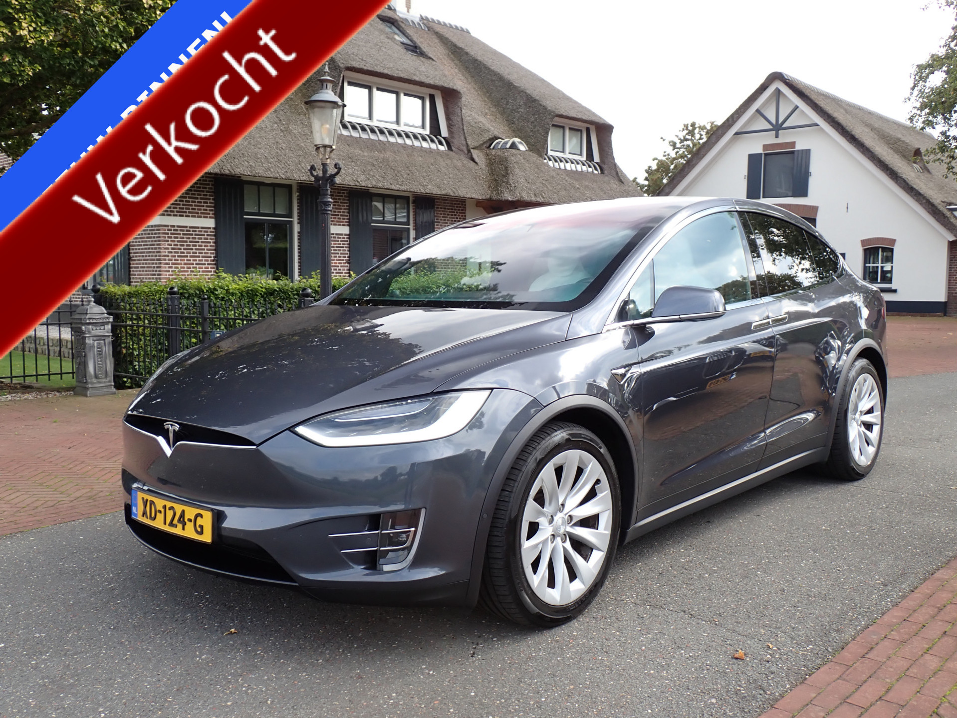 Tesla Model X 100D 2018 - voorkant