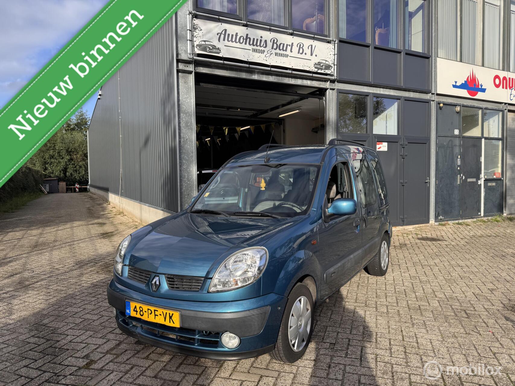 Renault Kangoo 1.6-16V Expression Trekhaak! Nieuwe APK! NAP Logisch! 2004 - voorkant