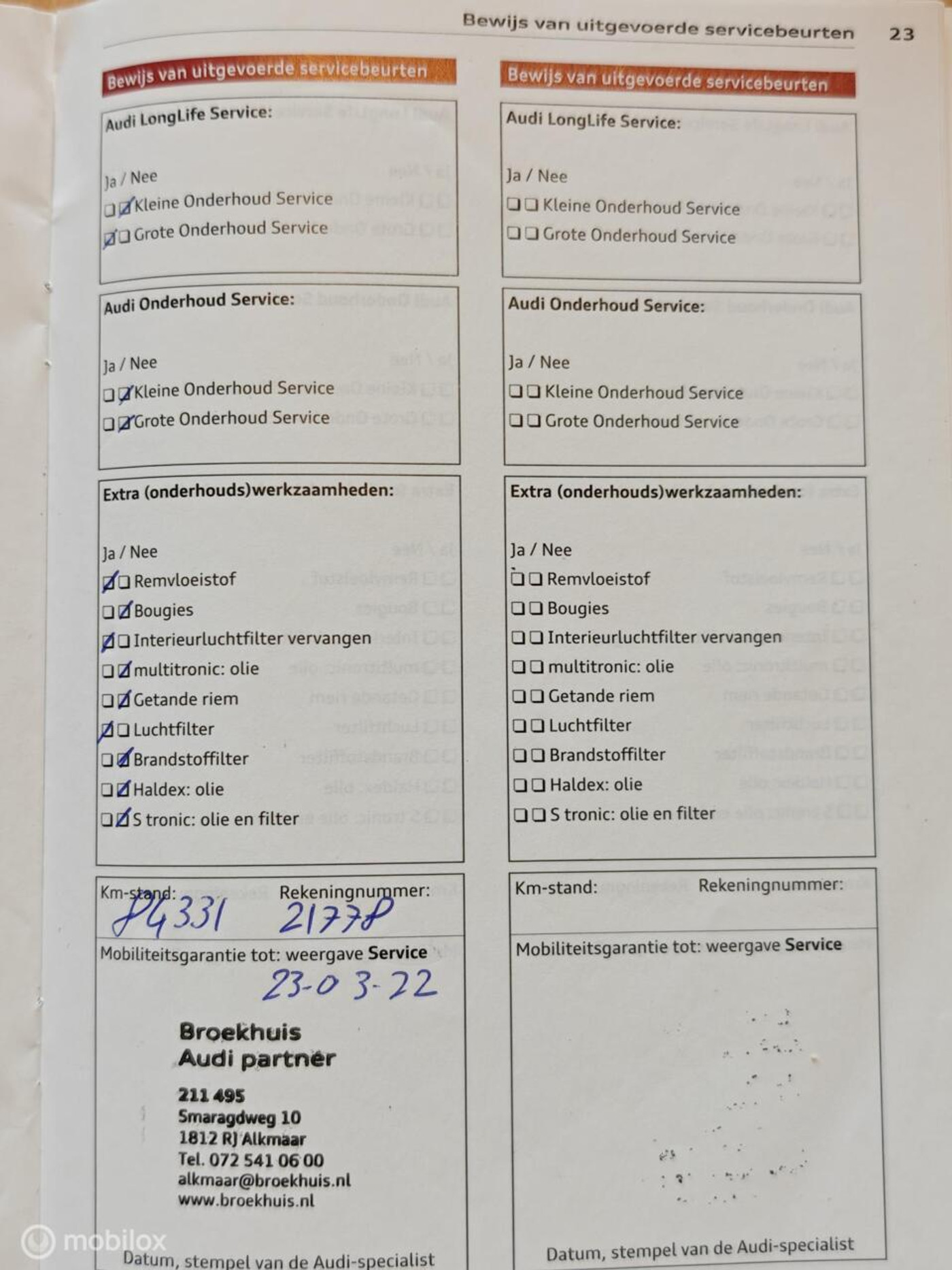 Foto van Audi A3 Sportback