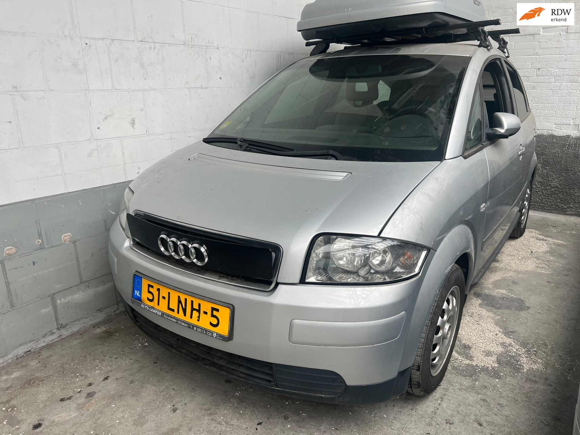 Audi Audi A2 1.2 TDI 3L Hij nu start het niet 2001 - voorkant