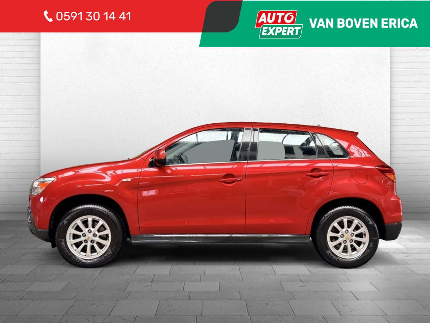 Mitsubishi Mitsubishi Asx 1.6 IntroEd ClearTec Cruise Clima Navi Trekhaak 2011 - voorkant