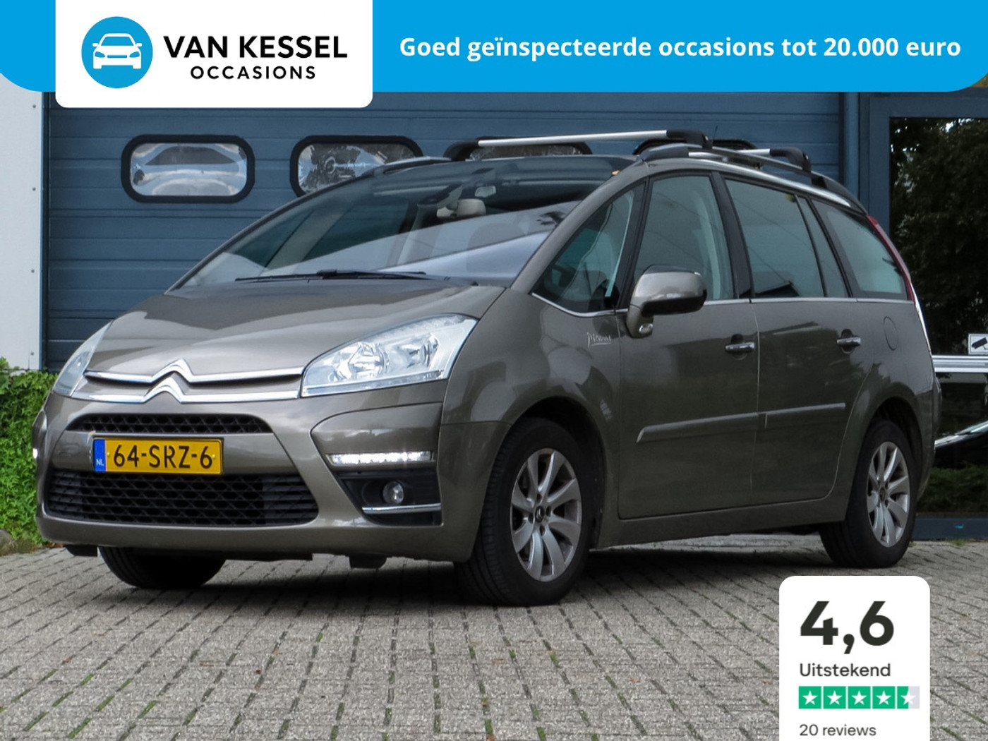 Citroen C4 Picasso 1.6 THP Selection EGS |Automaat |1e eigen 2011 - voorkant