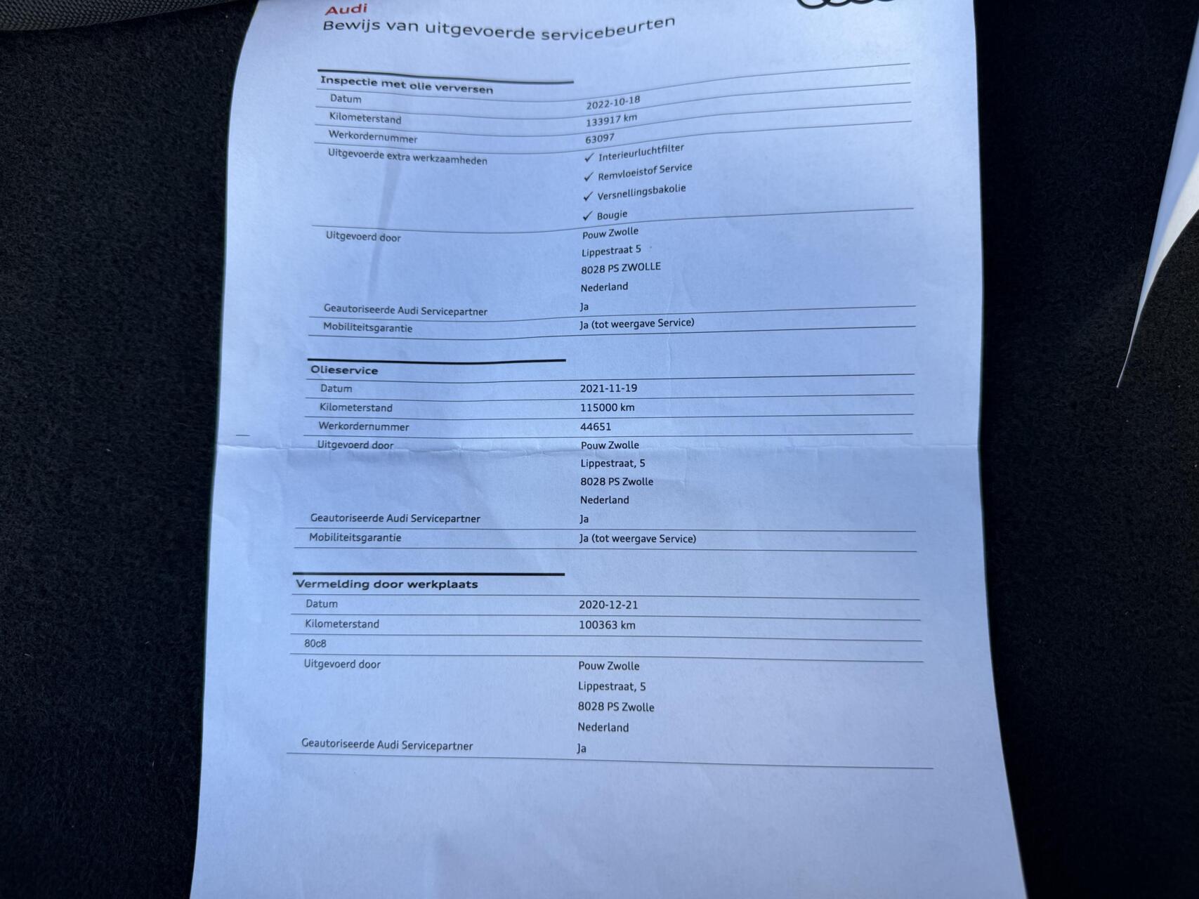 Foto van Audi A3 Sportback E-tron