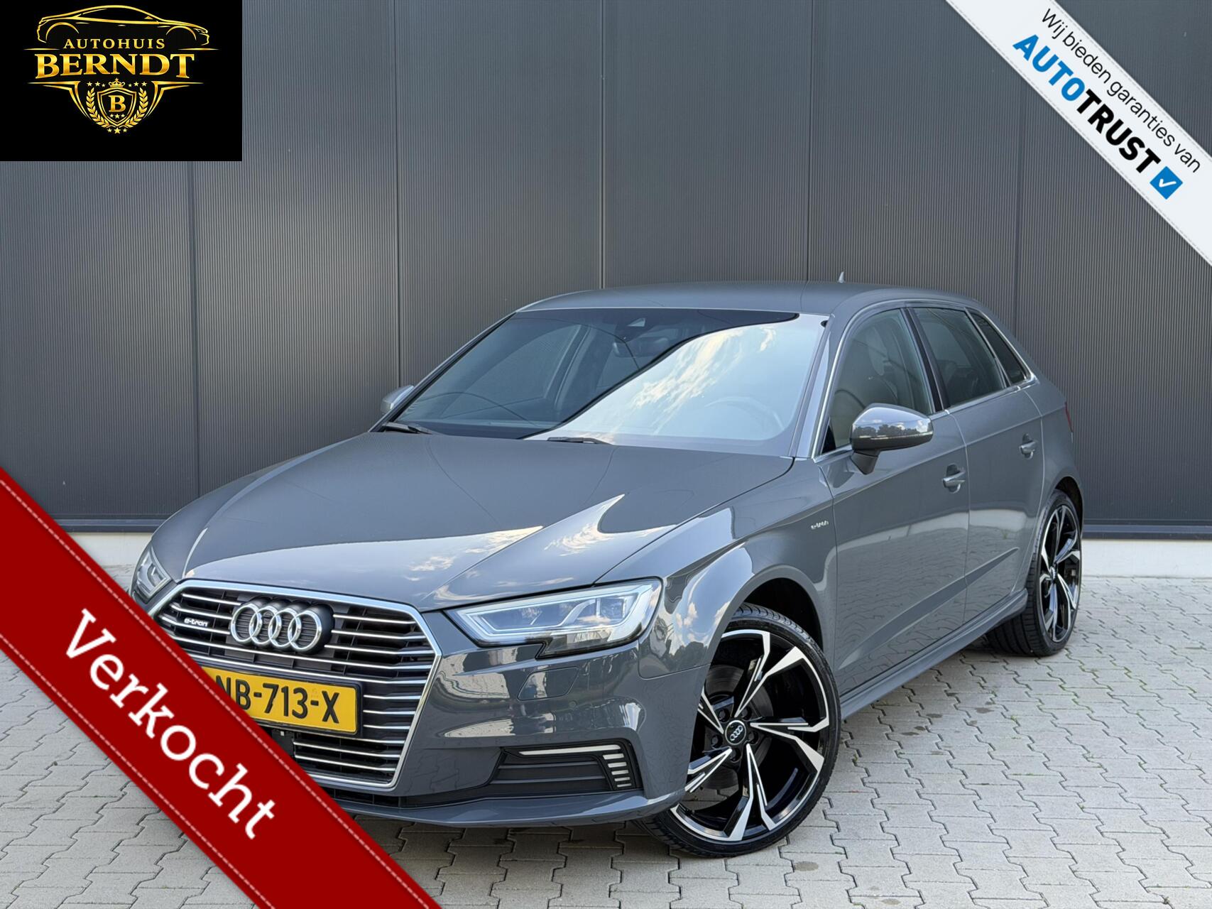 Audi A3 Sportback E-tron 1.4 e-tron Lease Edition S-LINE Trekhaak 2016 - voorkant