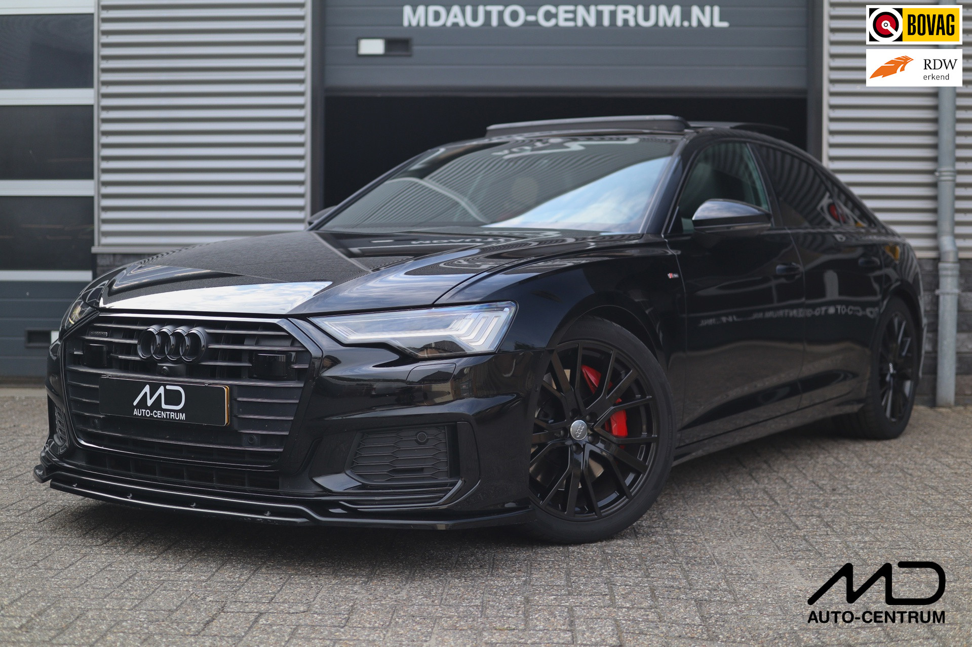 Audi A6 55 TFSI E 55 TFSI e quattro Competition S-Line 367 pk| Pano| Memory|B&O| RS stoelen 2020 - voorkant