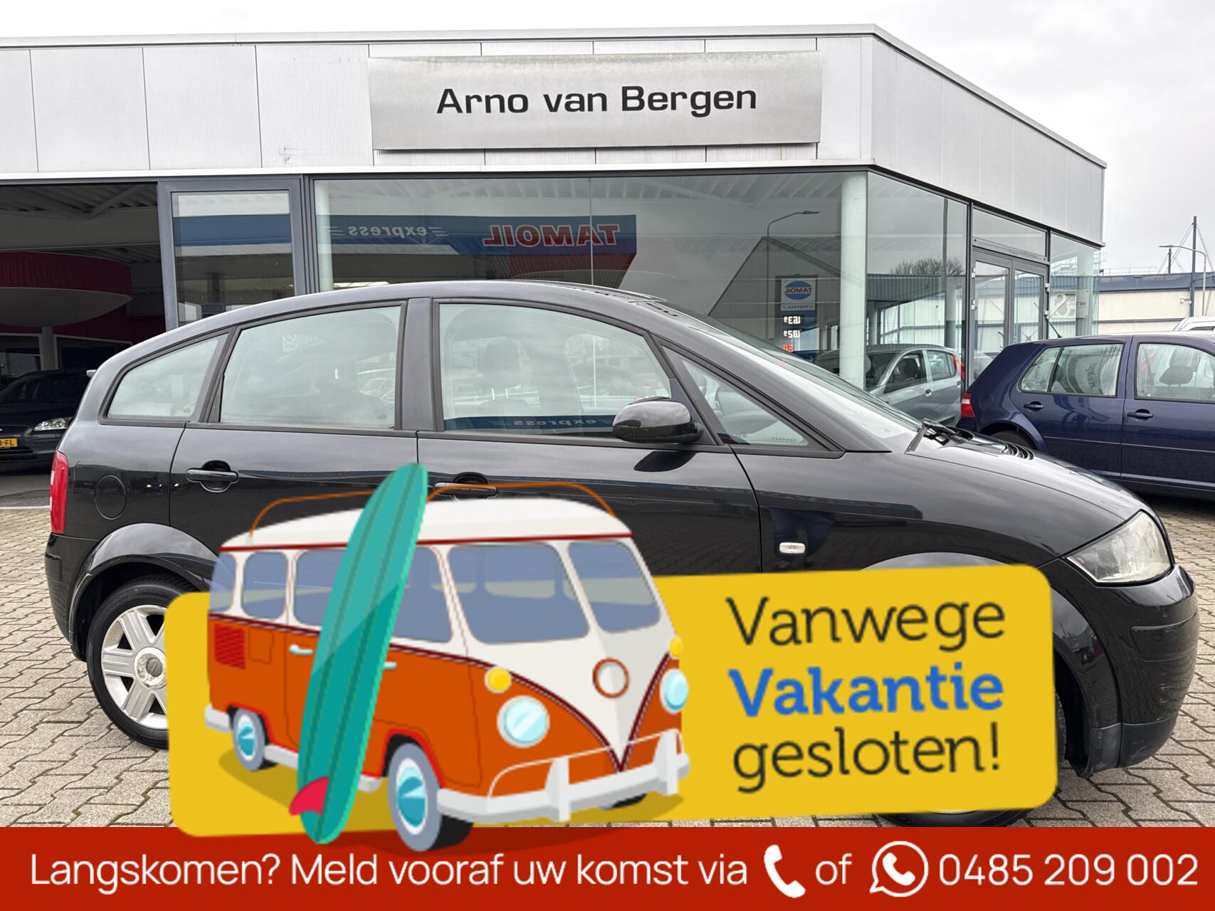 Audi Audi A2 1.4, climatronic. 2004 - voorkant