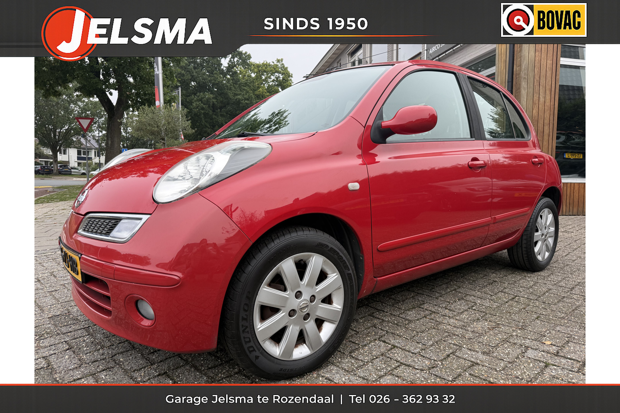 Nissan Nissan Micra 1.2 80pk Acenta 5dr., 2008 - voorkant