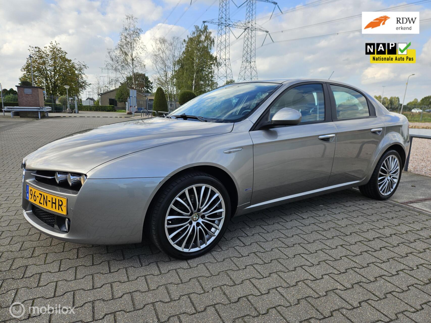 Alfa Romeo Alfa Romeo 159 1.8 mpi Business Pro/clima/cruise/leder 2008 - voorkant