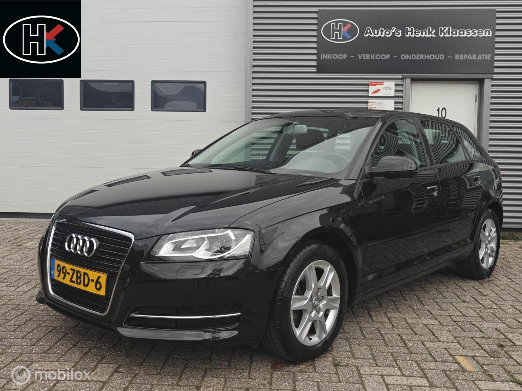 Audi A3 Sportback 1.4 TFSI Attraction Advance 2012 - voorkant