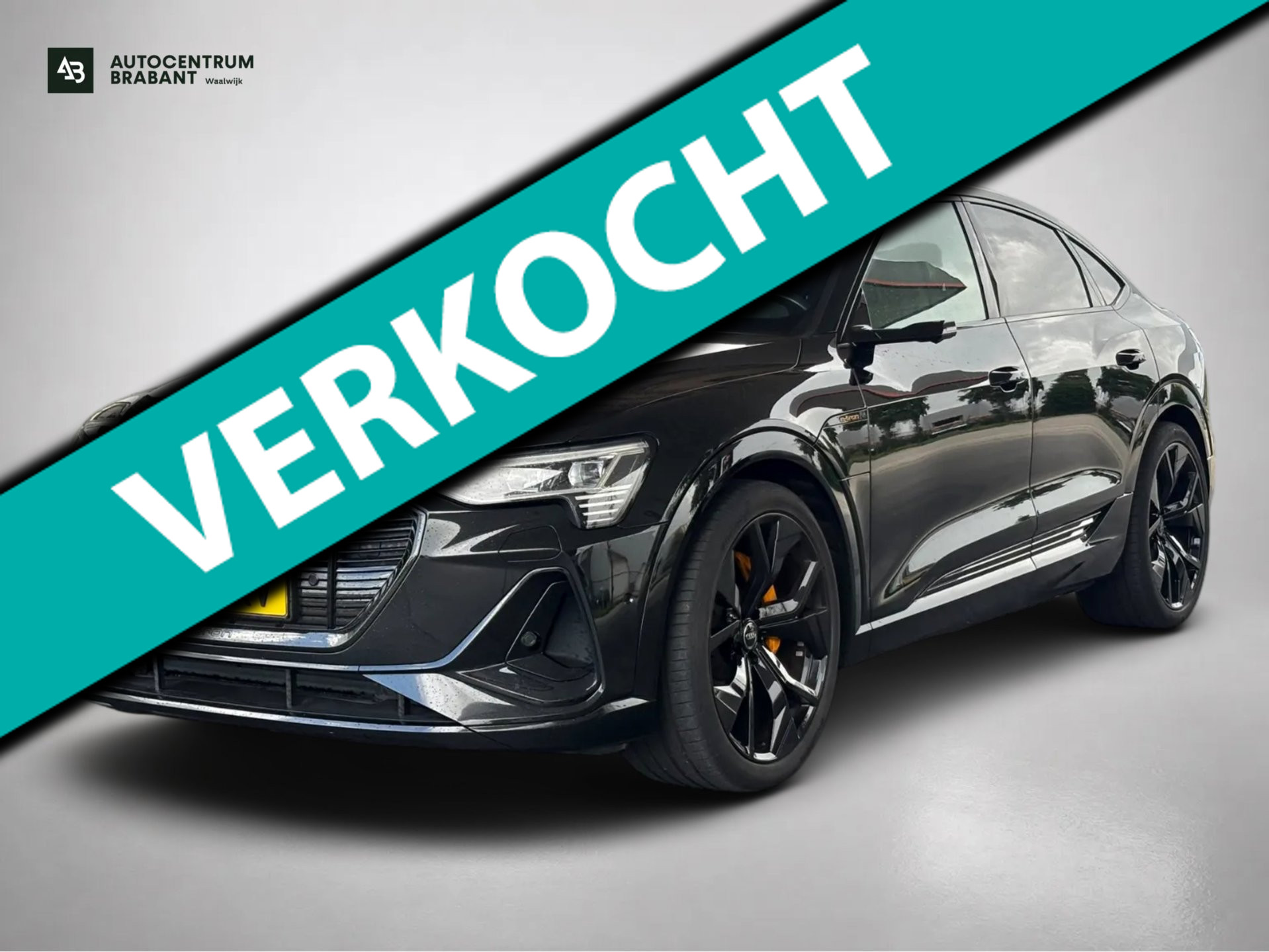 Audi E-tron Sportback 55 55 quattro edition 95 kWh S-Line 91%SoH(Dealer ondH, Panorama, Camera, Head-up, B&O, Carplay, Etc) 2020 - voorkant