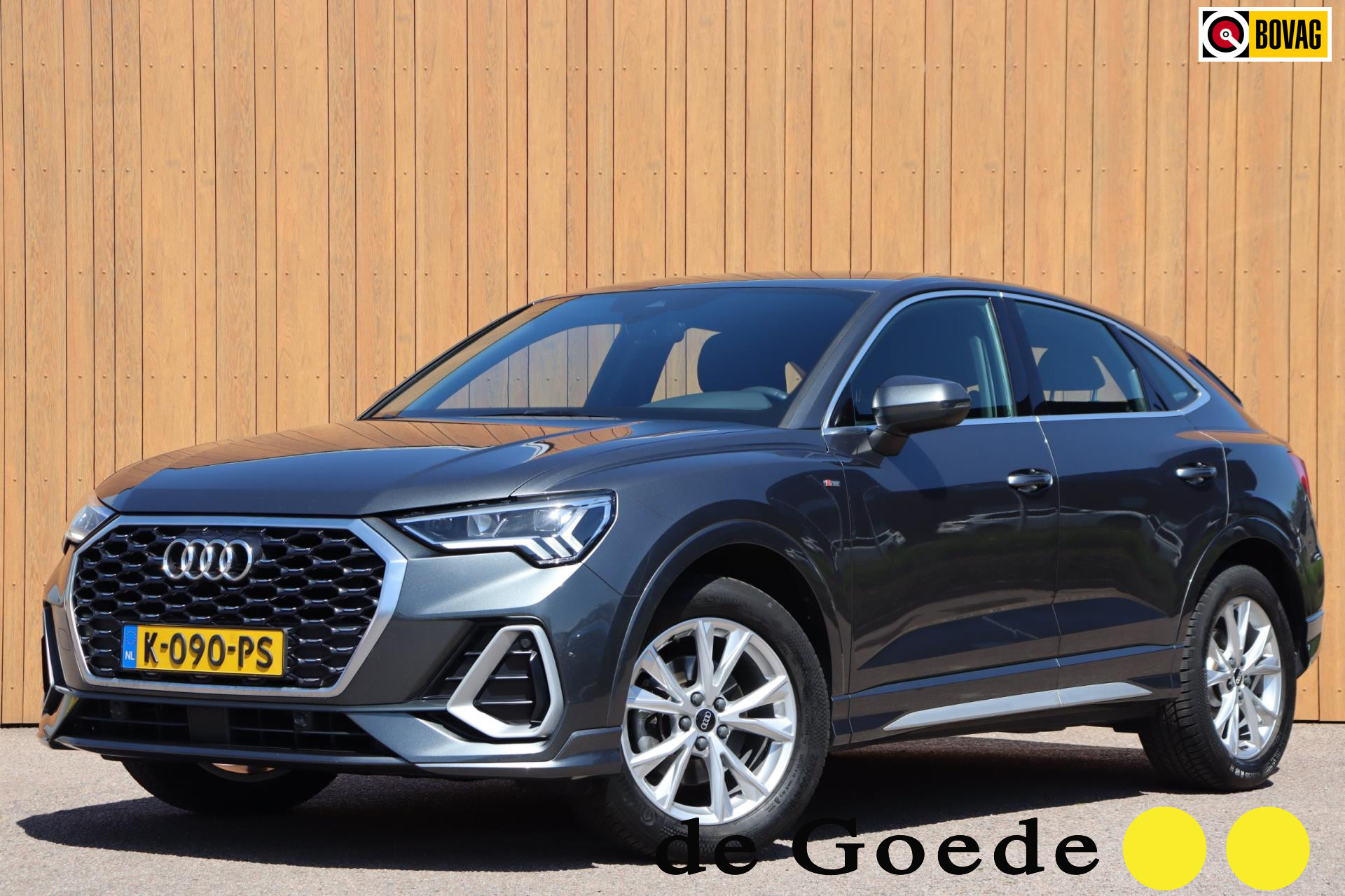 Audi Q3 Sportback 35 TFSI S-Line Edition org.NL leer el.klep 2021 - voorkant